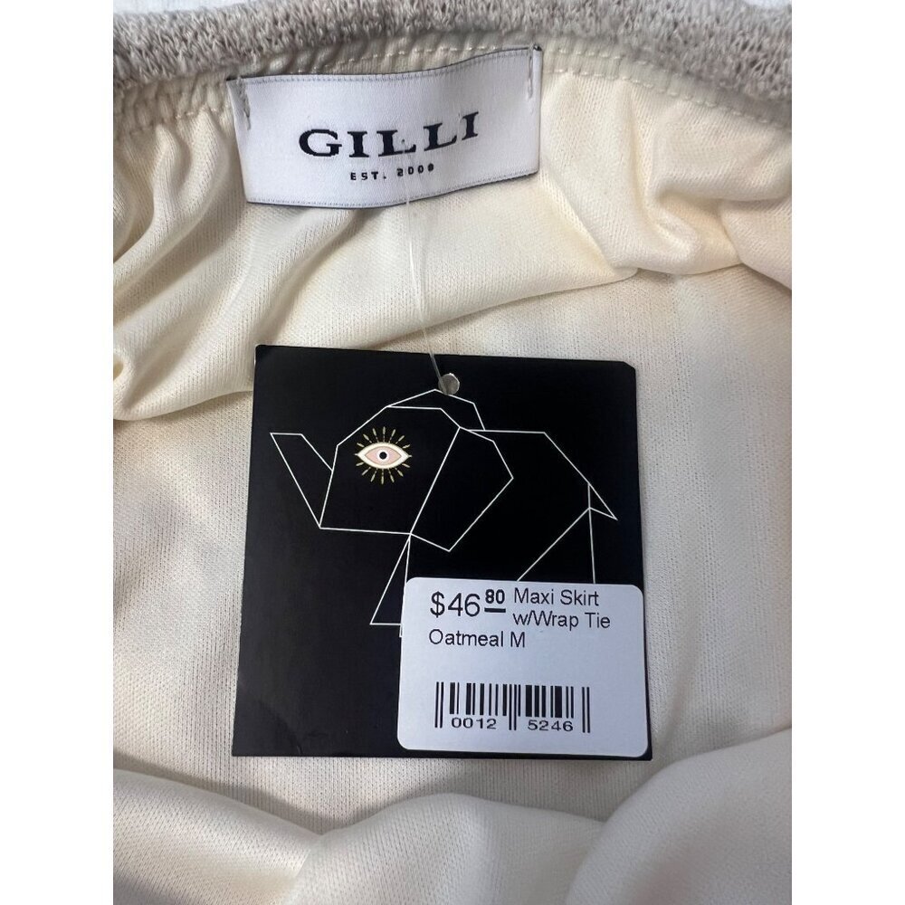 GILLI-WOMENS MAXI SKIRT WITH WRAP TIE MADE IN THE USA - Picture 7 of 13
